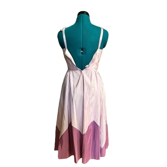 Vintage 1950's Blue Candi Jones Cali Party Prom DRESS Gown Fit & Flare Petticoat - Picture 5 of 12